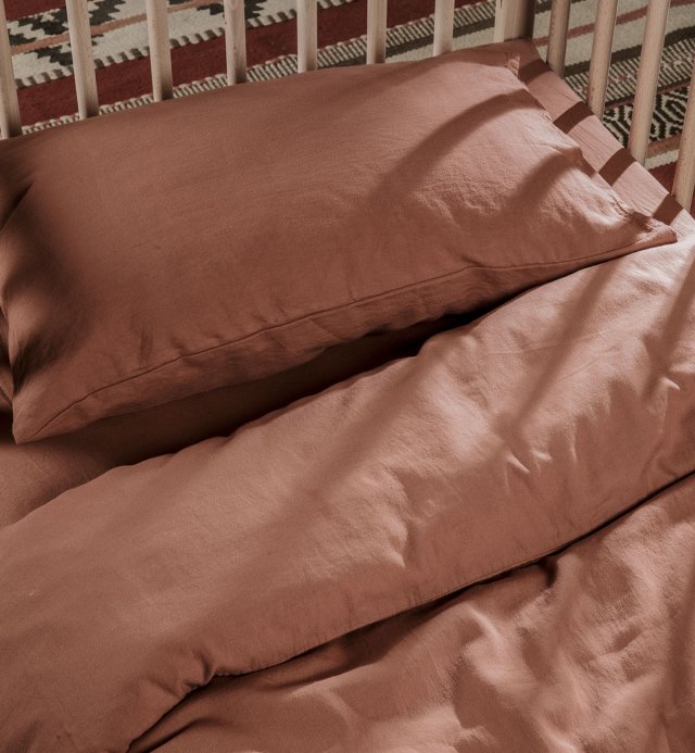 Taie d'oreiller 100% Coton Bio couleurs aux choix 60x60 - 50x70 - 40x60