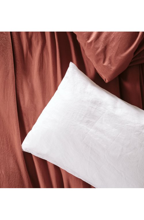 Taie d'oreiller 100% Coton Bio couleurs aux choix 60x60 - 50x70 - 40x60