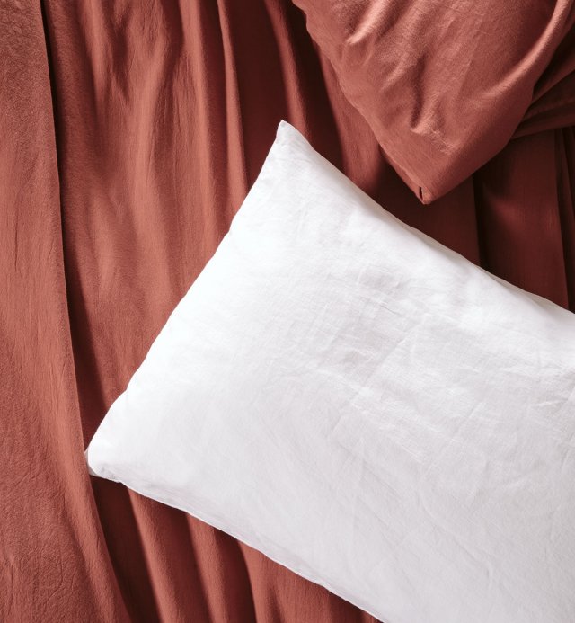 Pillowcase 100% Organic Cotton choice of colors 60x60 - 50x70 - 40x60