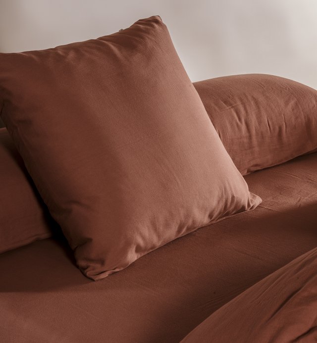 Capa de almofada 100% algodão orgânico numa seleção de cores 40x90 - 40x140 - 40x160