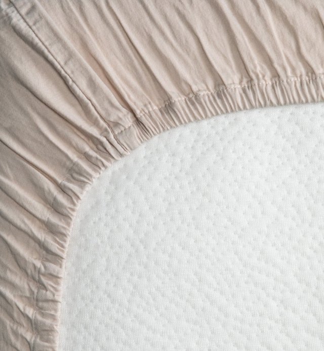 Adult fitted sheet - satin Organic Cotton - 140x190cm - 140x200cm- 160x200cm - 180x200cm 4 colors