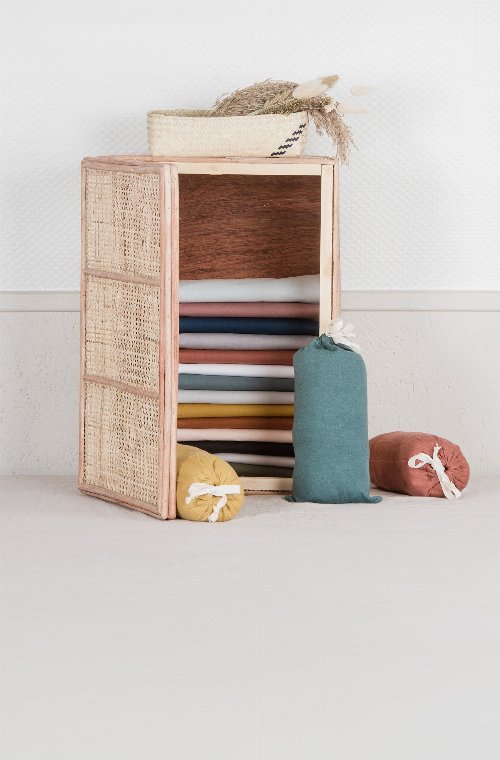 Set baby matrasbeschermers met hoeslaken 60x120cm 70x140cm