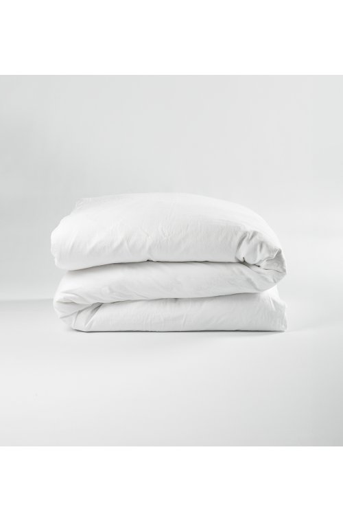 Housse de couette pour bébé unie - 100% Coton Bio 100x140cm - 75x120cm - 140x150cm