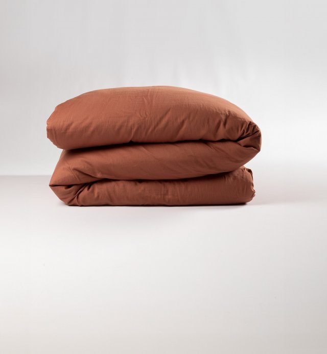 Housse de couette pour bébé unie - 100% Coton Bio 100x140cm - 75x120cm - 140x150cm