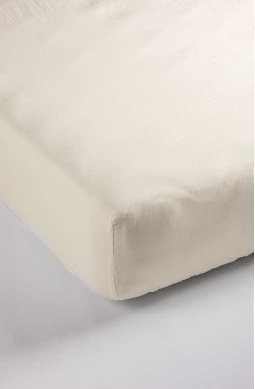 Spannbettlaken Bio-Baumwolle Erwachsenenbett Mütze 25cm zertifiziert GOTS 80x200 140x190 140x200 160x200 180x200