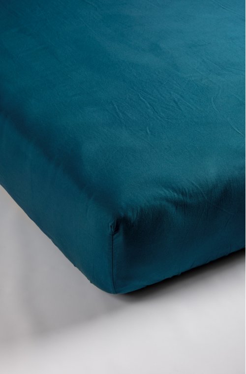Lençol de algodão orgânico para cama de adulto 25cm certificado GOTS 80x200 140x190 140x200 160x200 180x200