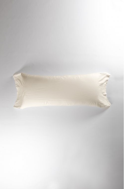Copricuscino lungo in 100% cotone biologico in diversi colori 40x90 - 40x140 - 40x160