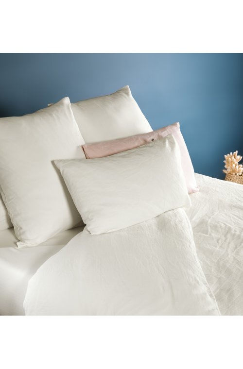 Funda de almohada 100% algodón orgánico, colores a elegir 60x60 - 50x70 - 40x60