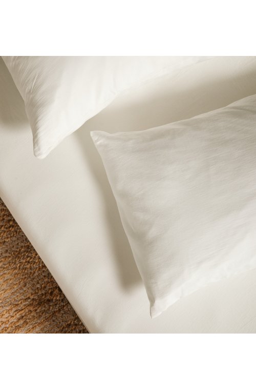 100% biologisch katoenen kussensloop, keuze uit kleuren 60x60 - 50x70 - 40x60