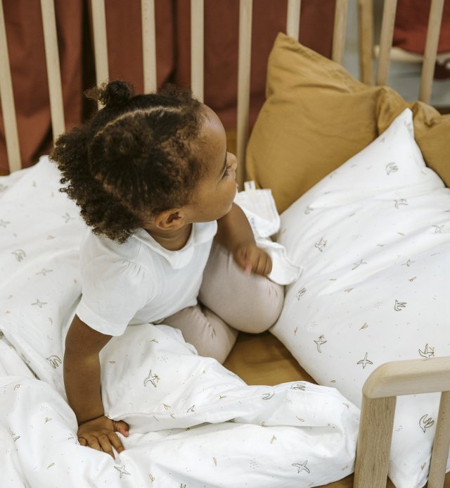 Bettdeckenbezug aus Bio-Baumwolle für Babybett Envolée 100x140cm 75x120cm