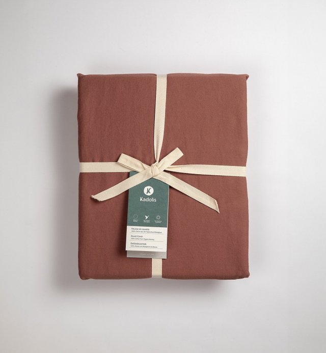 Pillowcase 100% Organic Cotton choice of colors 60x60 - 50x70 - 40x60