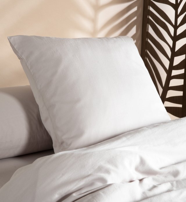 Taie d'oreiller 100% Coton Bio couleurs aux choix 60x60 - 50x70 - 40x60