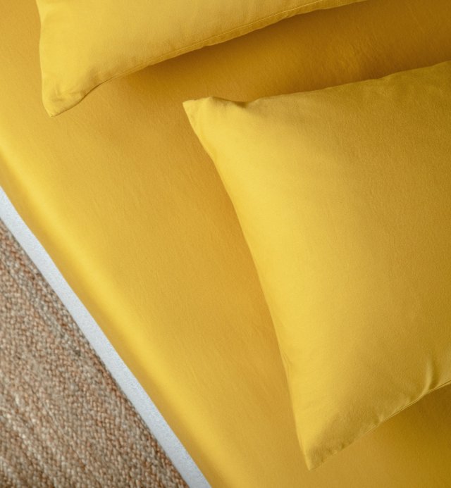 100% biologisch katoenen kussensloop, keuze uit kleuren 60x60 - 50x70 - 40x60