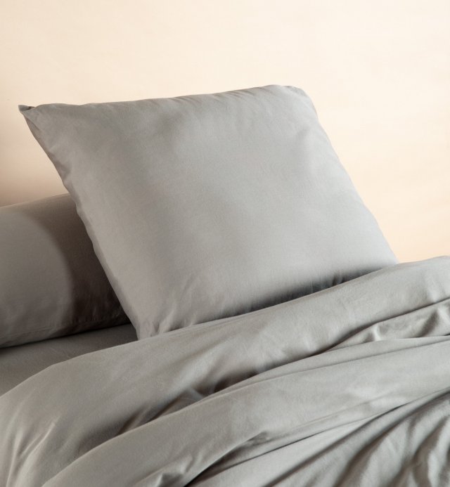 Pillowcase 100% Organic Cotton choice of colors 60x60 - 50x70 - 40x60