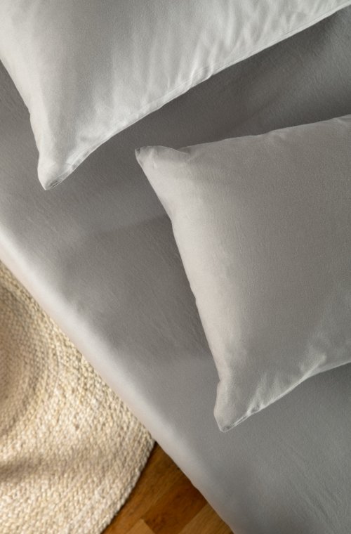 Pillowcase 100% Organic Cotton choice of colors 60x60 - 50x70 - 40x60
