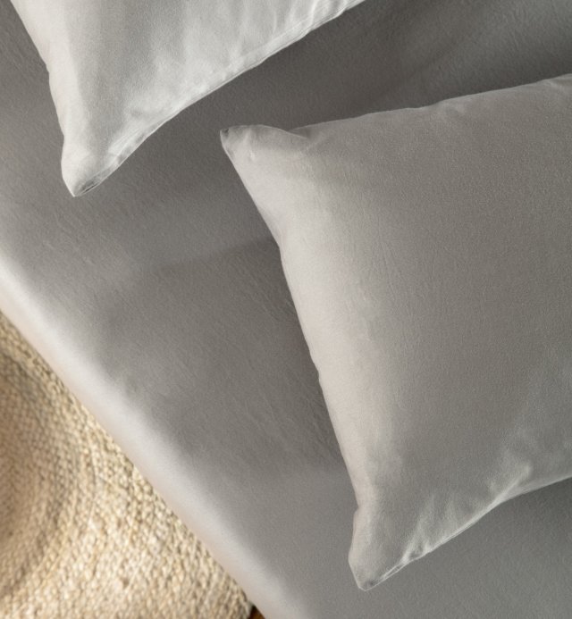 Pillowcase 100% Organic Cotton choice of colors 60x60 - 50x70 - 40x60