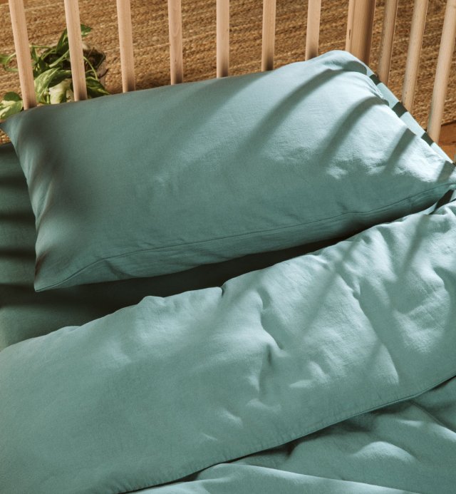 Funda Nórdica Bebé Liso - 100% Algodón Ecológico 100x140cm - 75x120cm - 140x150cm