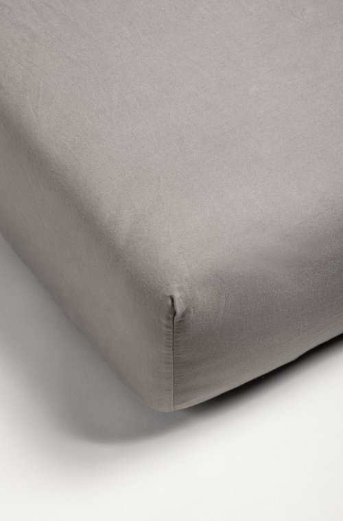 Lençol de algodão orgânico para cama de adulto 25cm certificado GOTS 80x200 140x190 140x200 160x200 180x200