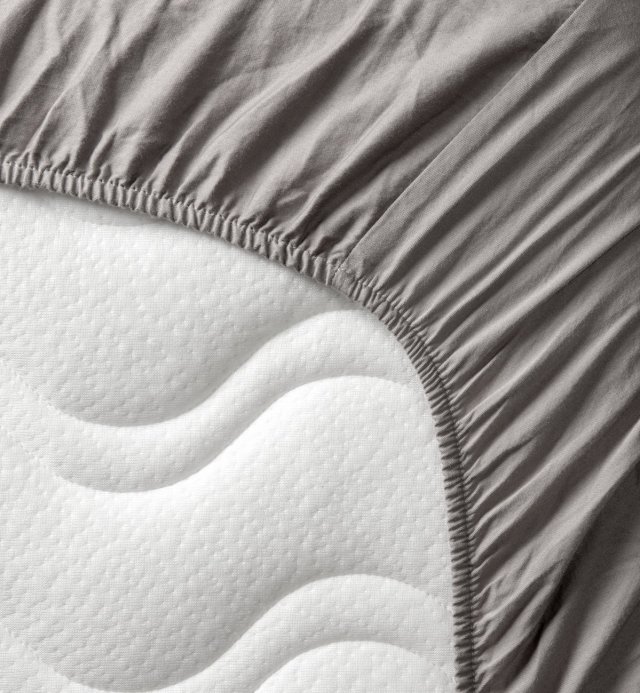 Lençol de algodão orgânico para cama de adulto 25cm certificado GOTS 80x200 140x190 140x200 160x200 180x200