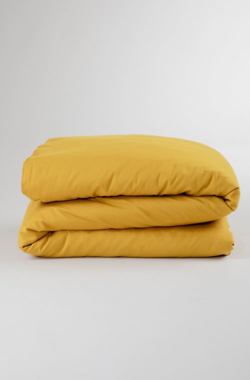 Unifarbener Bettdeckenbezug für Babys - 100% Bio-Baumwolle 100x140cm - 75x120cm - 140x150cm