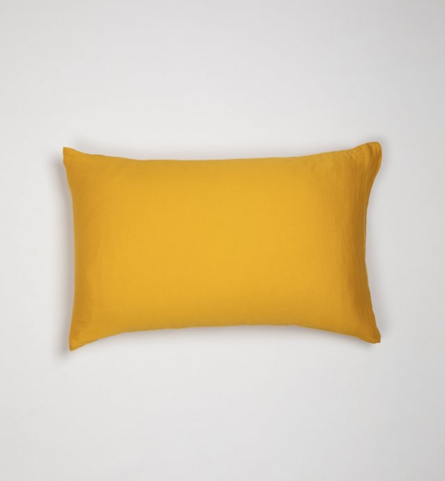 100% biologisch katoenen kussensloop, keuze uit kleuren 60x60 - 50x70 - 40x60