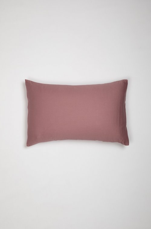 Pillowcase 100% Organic Cotton choice of colors 60x60 - 50x70 - 40x60