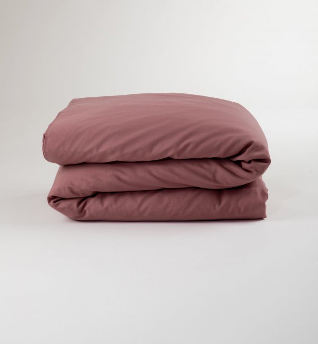 Copripiumino 100% cotone biologico 140x200cm certificato GOTS 80 thread count