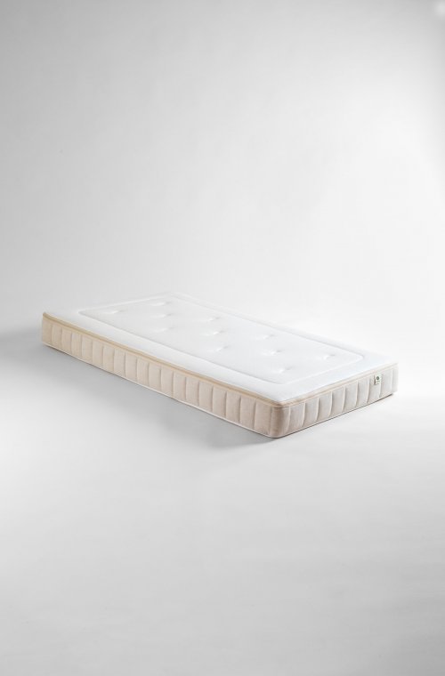 Matelas Bébé Chanvrenatura® %dimensions au coeur 100% naturel. 60x120cm - 70x140cm