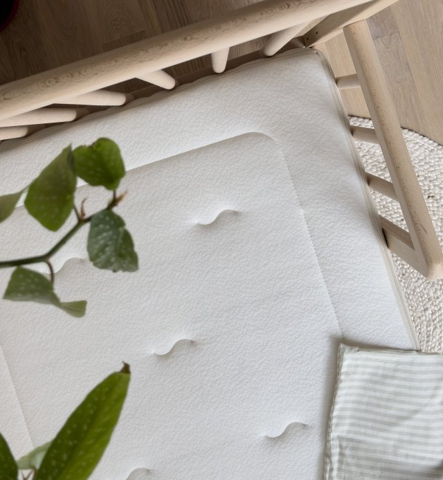 Colchón de cuna Chanvrenatura® con núcleo 100% natural - eco-responsable