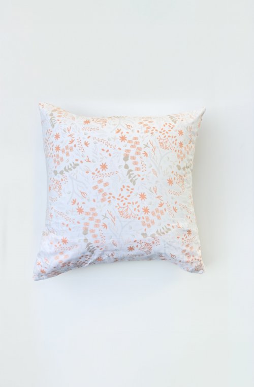 Taie d'oreiller en Coton Bio à motif Yukari douceur 60x60 - 50x70 - 40x60
