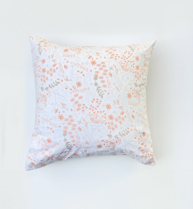 Funda de almohada algodón orgánico Yukari 60x60 - 50x70 - 40x60
