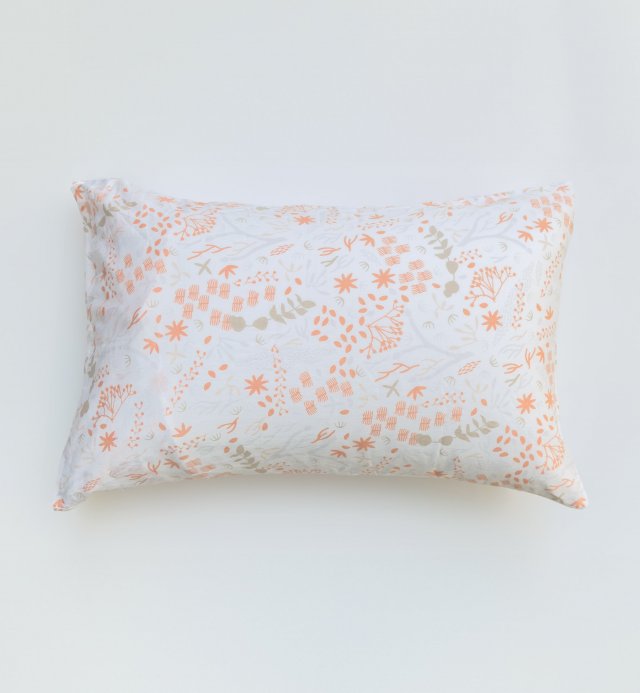 Federa in cotone biologico con motivo Yukari douceur 60x60 - 50x70 - 40x60
