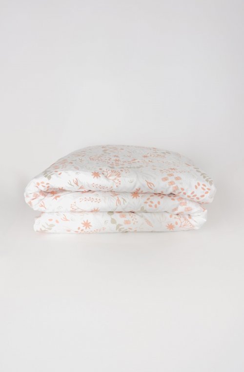 Housse de couette en Coton Bio pour lit bébé Yukari douceur 100x140cm 75x120cm