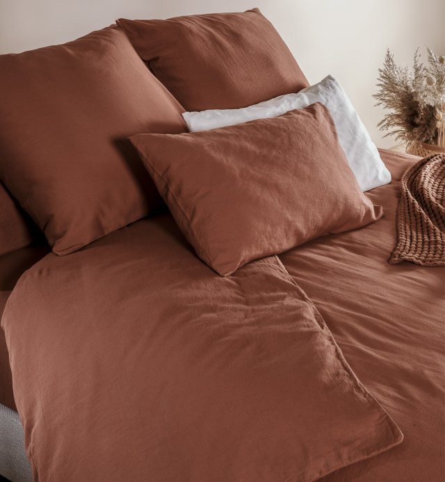 Parure per letto matrimoniale in Cotone biologico