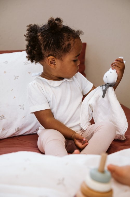 Misture e combine a nossa roupa de cama moderna para camas individuais em algodão orgânico