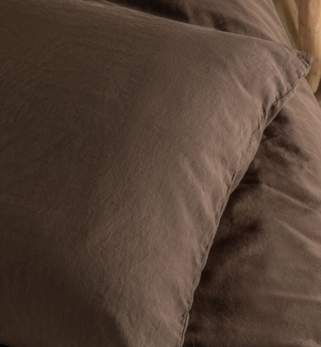 Taie d'oreiller - satin Coton Bio - 40x60cm - 50x70cm - 60x60cm 7 coloris