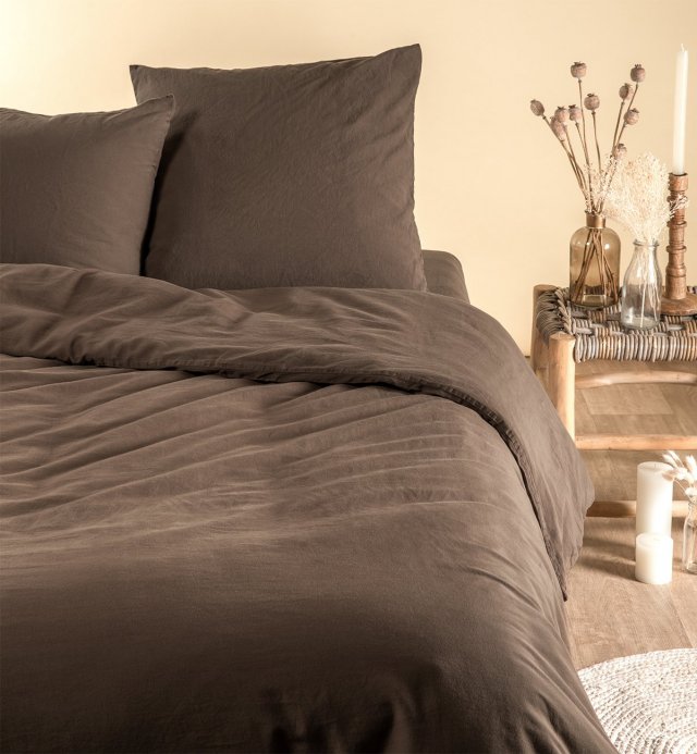 Taie d'oreiller - satin Coton Bio - 40x60cm - 50x70cm - 60x60cm 7 coloris