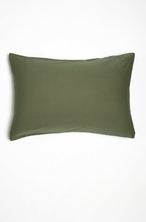 Taie d'oreiller - satin Coton Bio - 40x60cm - 50x70cm - 60x60cm 7 coloris