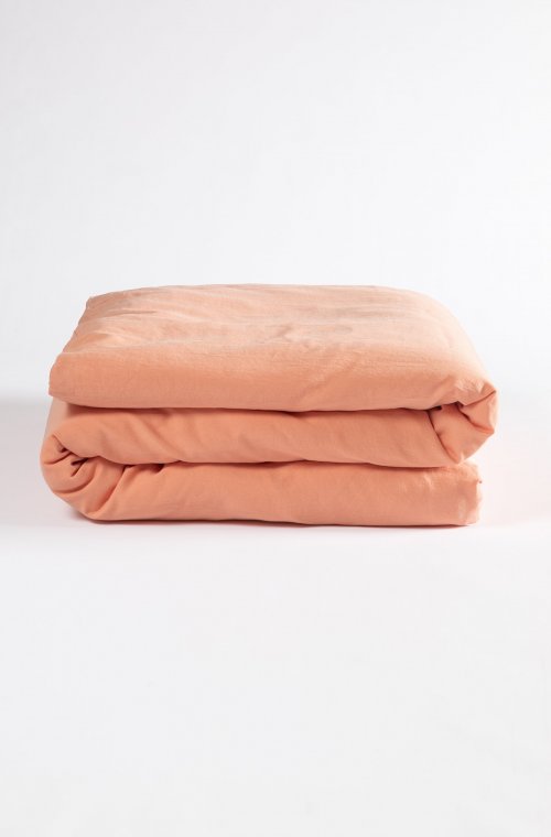 Comforter Cover Children's bed -1 person- satin Organic Cotton - 140X200cm - 4 colors