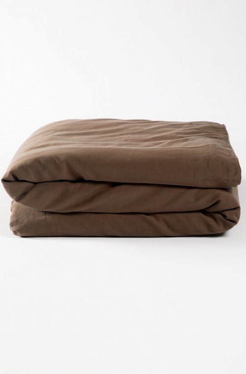 Capa de edredão Cama de criança -1 pessoa - cetim Algodão orgânico - 140X200cm - 7 cores