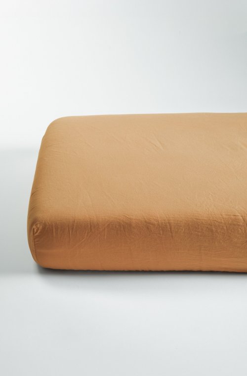 Children's bed sheet - satin Organic Cotton - 90x190cm - 90x00cm - 4 colors