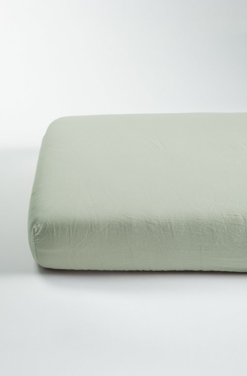 Children's bed sheet - satin Organic Cotton - 90x190cm - 90x00cm - 4 colors