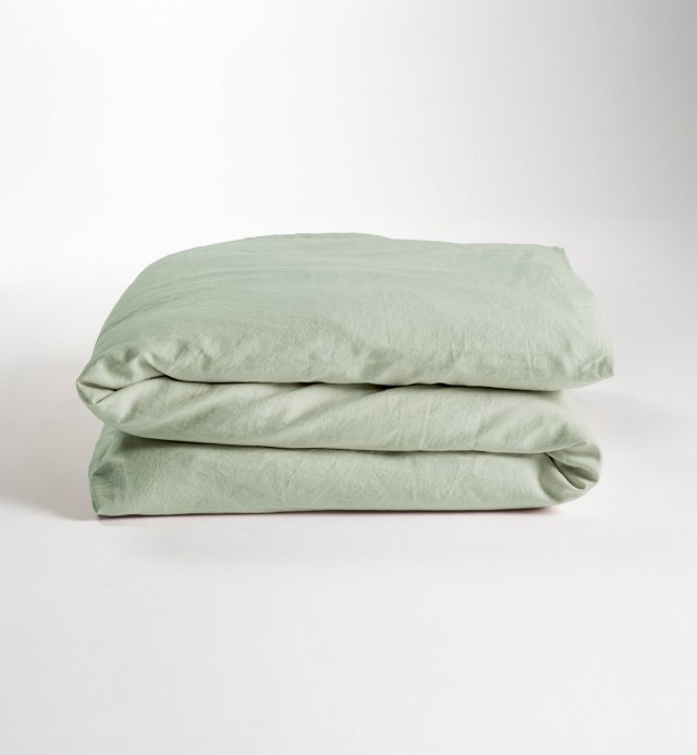 Bettdeckenbezug Kinderbett - 1 Person - Satin Bio-Baumwolle - 140X200cm - 4 Farben