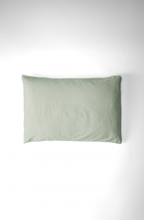 Funda de almohada - algodón orgánico satén lavado - 40x60cm - 50x70cm - 60x60cm