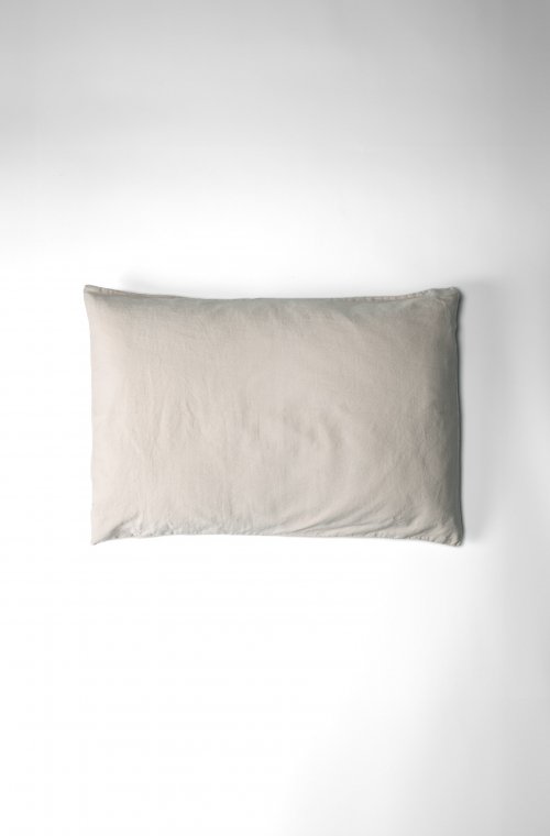 Taie d'oreiller - satin Coton Bio - 40x60cm - 50x70cm - 60x60cm 7 coloris