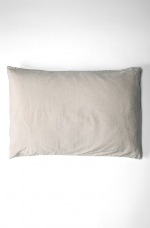 Taie d'oreiller - satin Coton Bio - 40x60cm - 50x70cm - 60x60cm 7 coloris