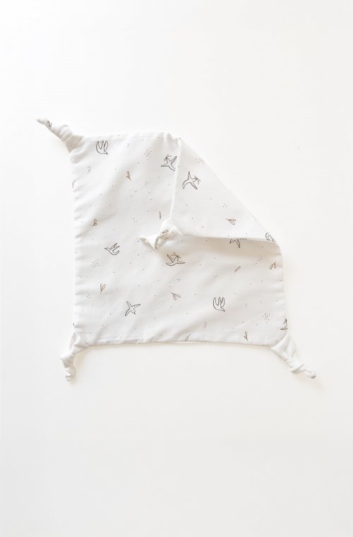 Suave doudou de algodón orgánico certificado Oeko-Tex® - l'Envolée
