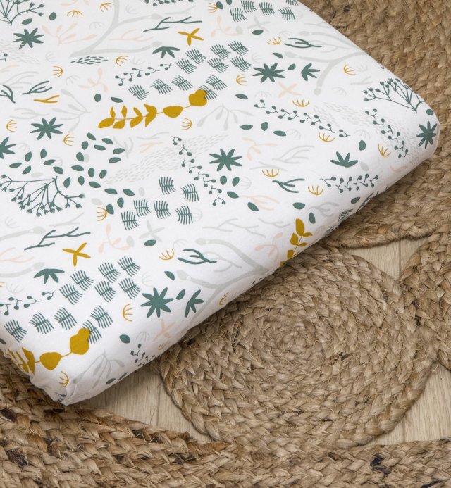 Organic Cotton Crib Sheet Yukari