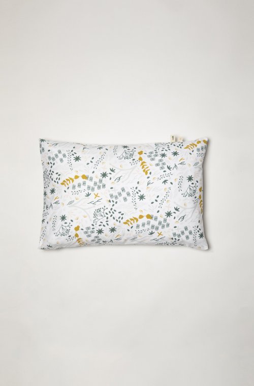 Taie d'oreiller en Coton Bio à motif Yukari douceur 60x60 - 50x70 - 40x60