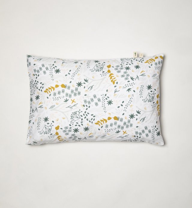 Taie d'oreiller en Coton Bio à motif Yukari douceur 60x60 - 50x70 - 40x60